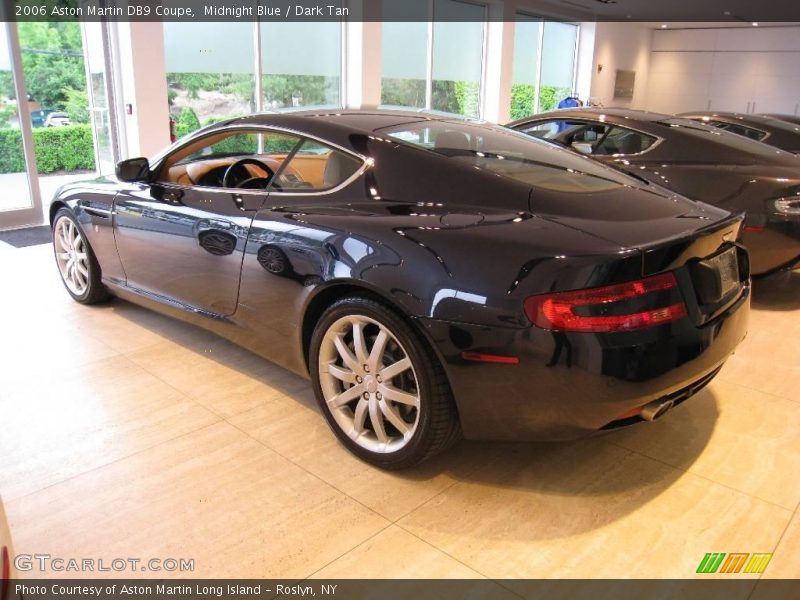 Midnight Blue / Dark Tan 2006 Aston Martin DB9 Coupe