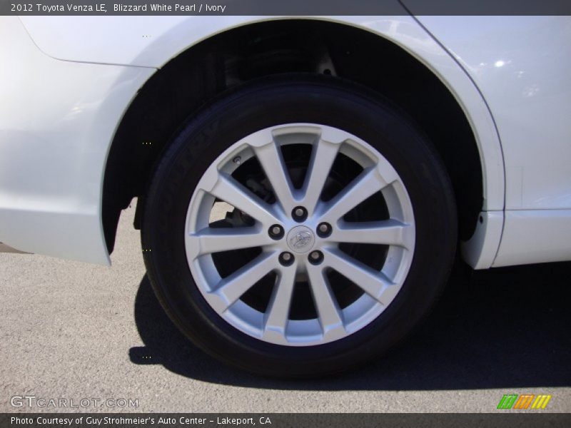 Blizzard White Pearl / Ivory 2012 Toyota Venza LE
