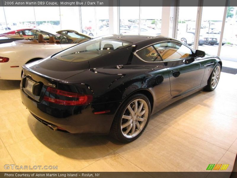 Midnight Blue / Dark Tan 2006 Aston Martin DB9 Coupe