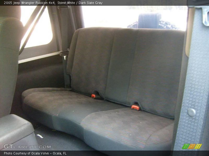 Stone White / Dark Slate Gray 2005 Jeep Wrangler Rubicon 4x4