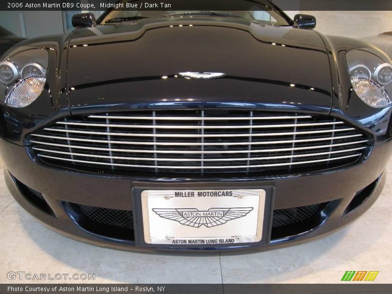 Midnight Blue / Dark Tan 2006 Aston Martin DB9 Coupe