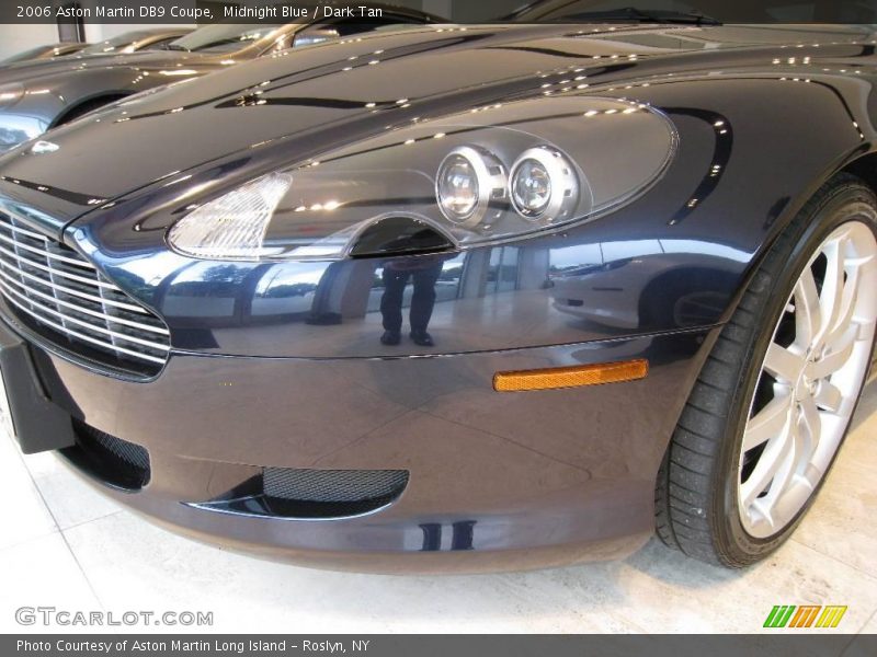 Midnight Blue / Dark Tan 2006 Aston Martin DB9 Coupe
