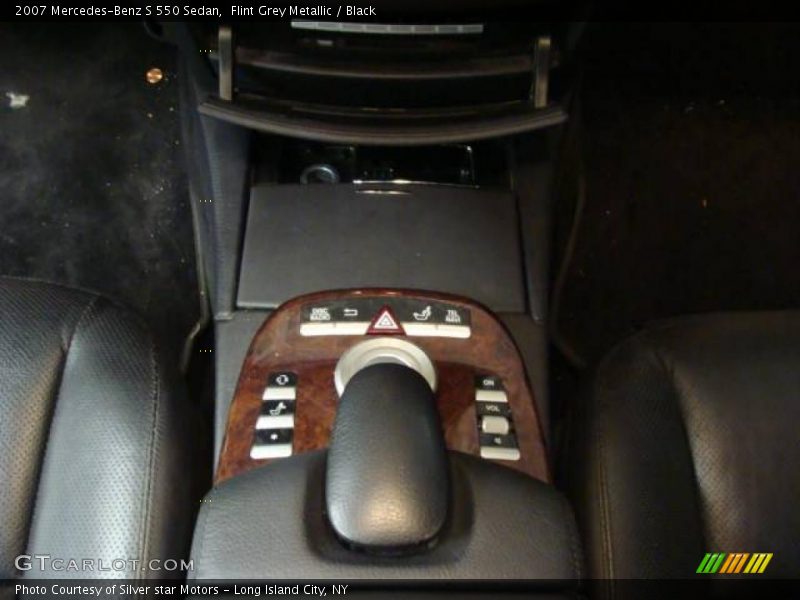 Flint Grey Metallic / Black 2007 Mercedes-Benz S 550 Sedan
