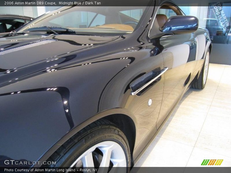Midnight Blue / Dark Tan 2006 Aston Martin DB9 Coupe