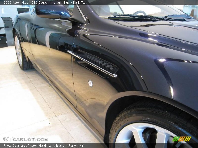 Midnight Blue / Dark Tan 2006 Aston Martin DB9 Coupe