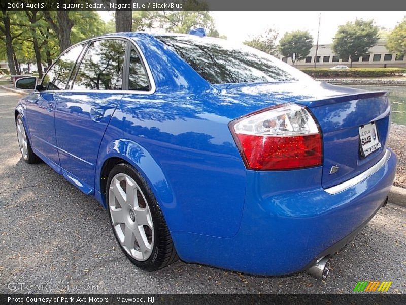Nogaro Blue / Black/Blue 2004 Audi S4 4.2 quattro Sedan