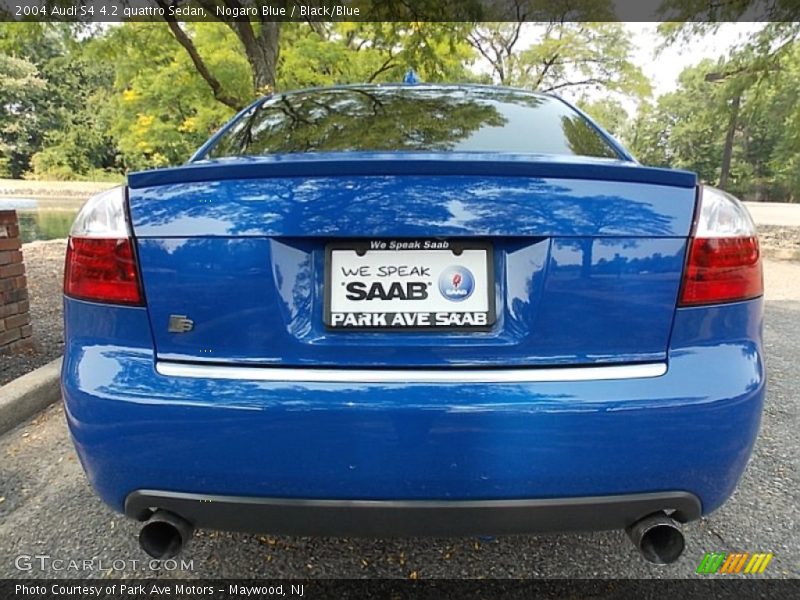 Nogaro Blue / Black/Blue 2004 Audi S4 4.2 quattro Sedan