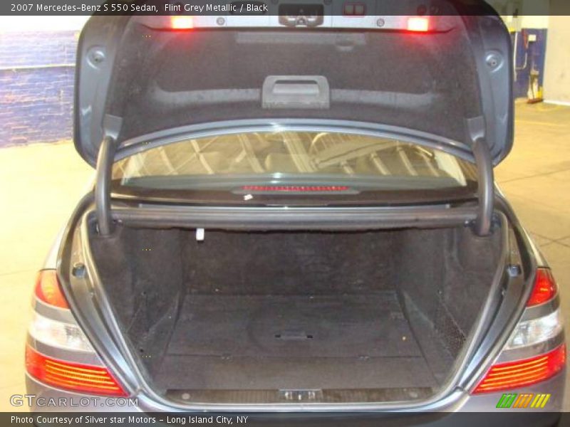 Flint Grey Metallic / Black 2007 Mercedes-Benz S 550 Sedan