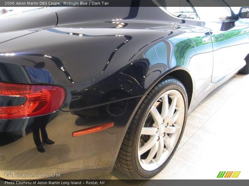 Midnight Blue / Dark Tan 2006 Aston Martin DB9 Coupe