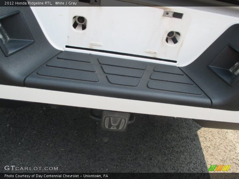White / Gray 2012 Honda Ridgeline RTL
