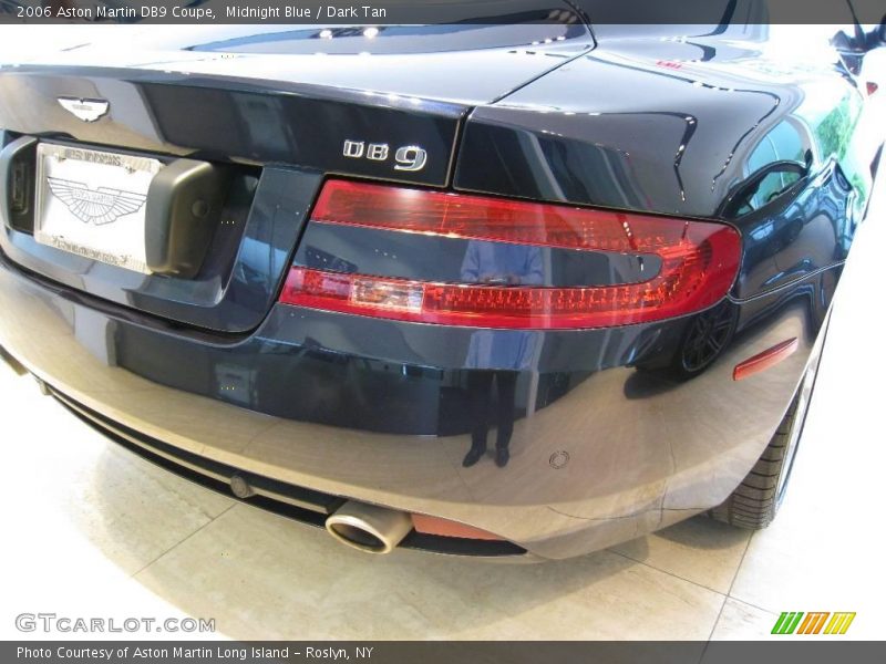 Midnight Blue / Dark Tan 2006 Aston Martin DB9 Coupe
