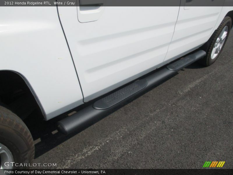 White / Gray 2012 Honda Ridgeline RTL