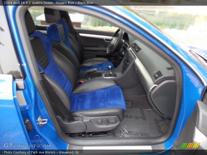 Nogaro Blue / Black/Blue 2004 Audi S4 4.2 quattro Sedan