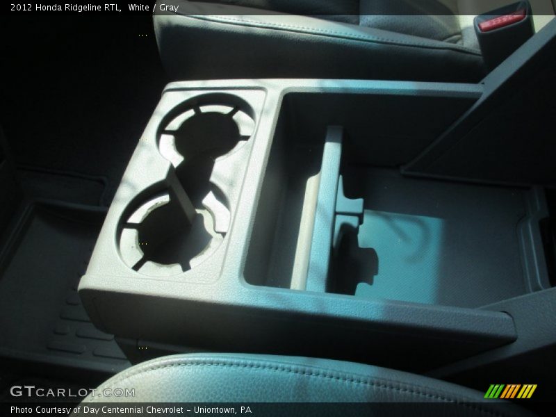 White / Gray 2012 Honda Ridgeline RTL