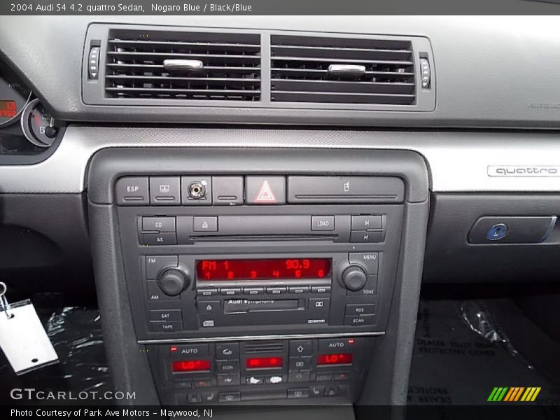 Nogaro Blue / Black/Blue 2004 Audi S4 4.2 quattro Sedan