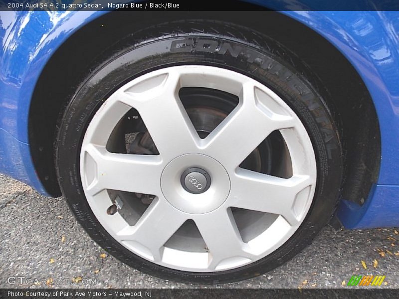 Nogaro Blue / Black/Blue 2004 Audi S4 4.2 quattro Sedan