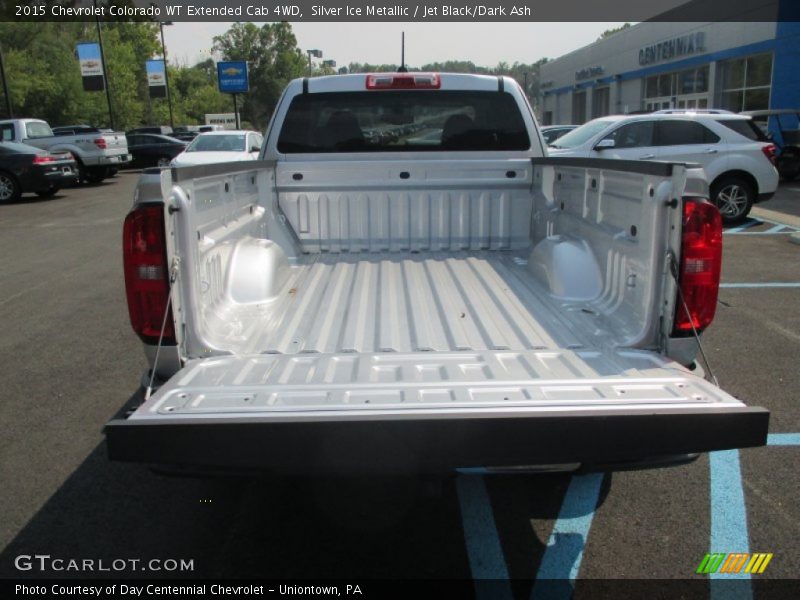 Silver Ice Metallic / Jet Black/Dark Ash 2015 Chevrolet Colorado WT Extended Cab 4WD