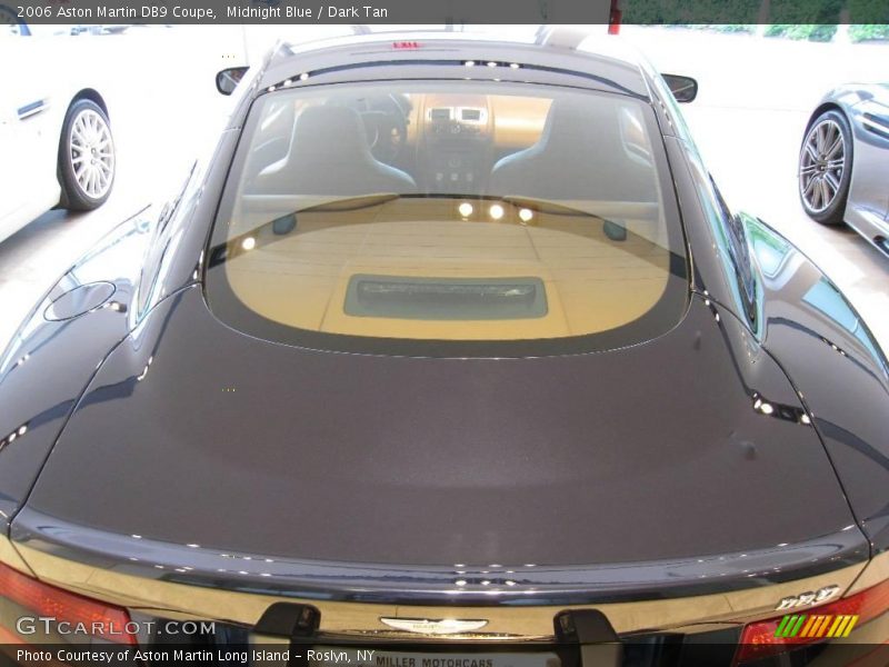 Midnight Blue / Dark Tan 2006 Aston Martin DB9 Coupe