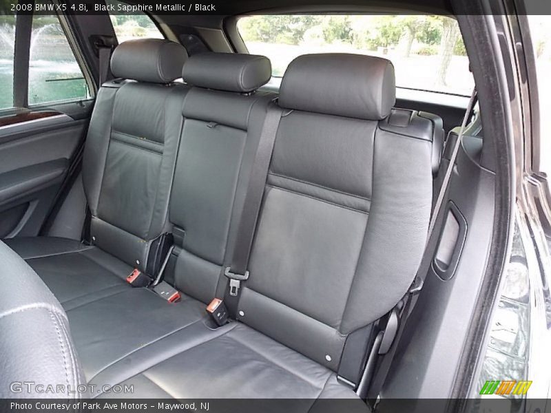 Rear Seat of 2008 X5 4.8i