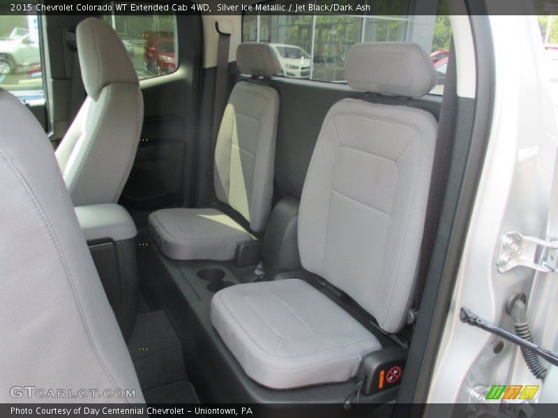 Silver Ice Metallic / Jet Black/Dark Ash 2015 Chevrolet Colorado WT Extended Cab 4WD