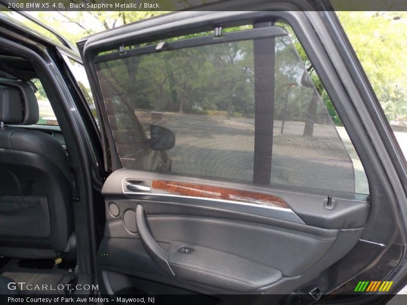 Black Sapphire Metallic / Black 2008 BMW X5 4.8i
