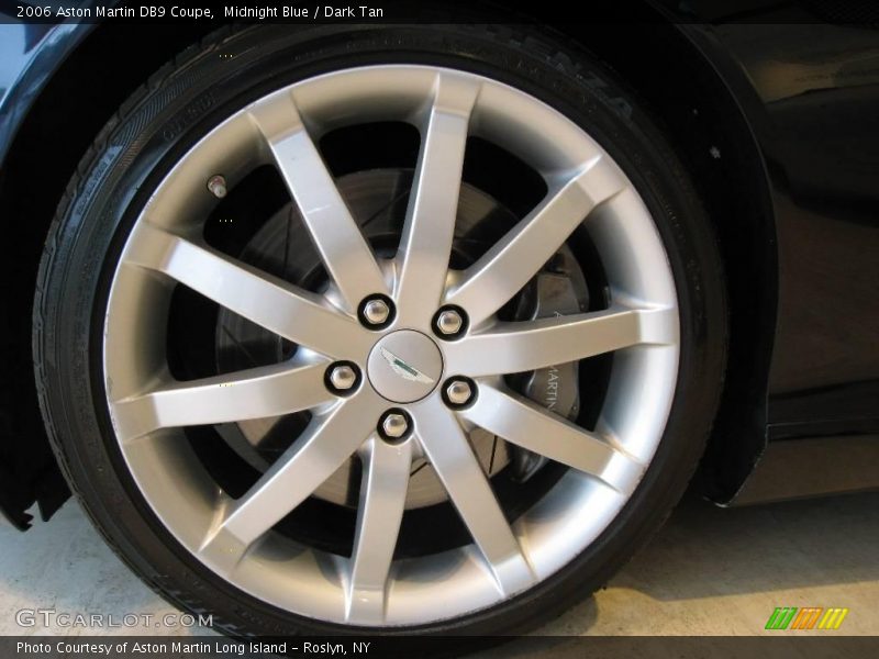 Midnight Blue / Dark Tan 2006 Aston Martin DB9 Coupe