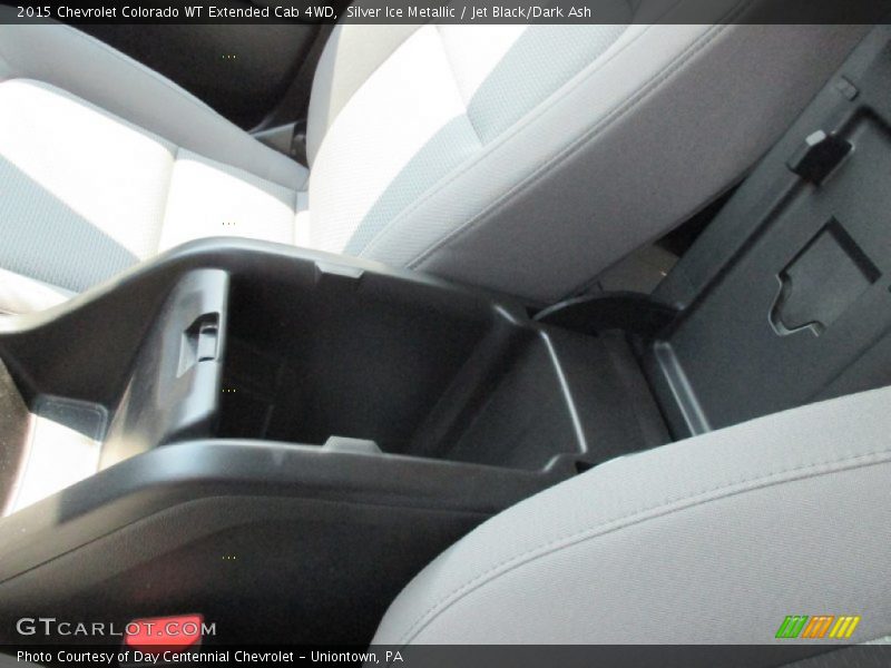 Silver Ice Metallic / Jet Black/Dark Ash 2015 Chevrolet Colorado WT Extended Cab 4WD
