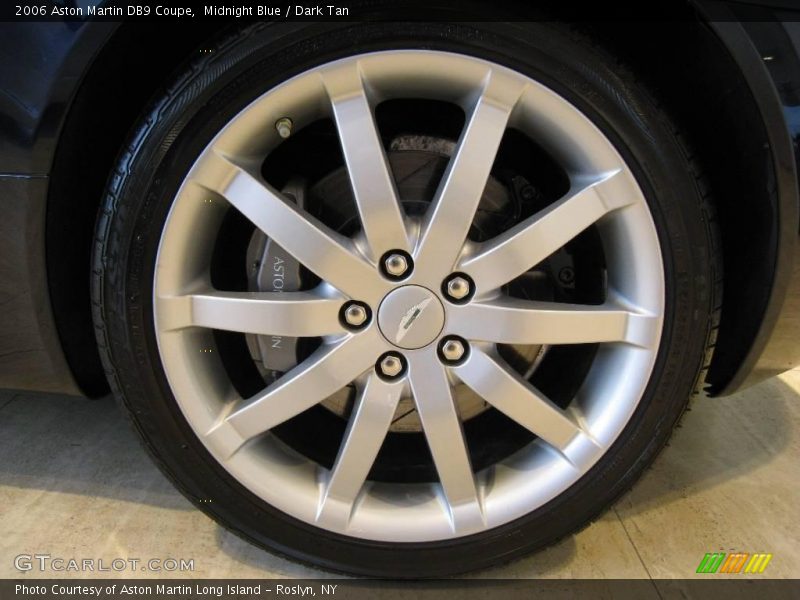 Midnight Blue / Dark Tan 2006 Aston Martin DB9 Coupe