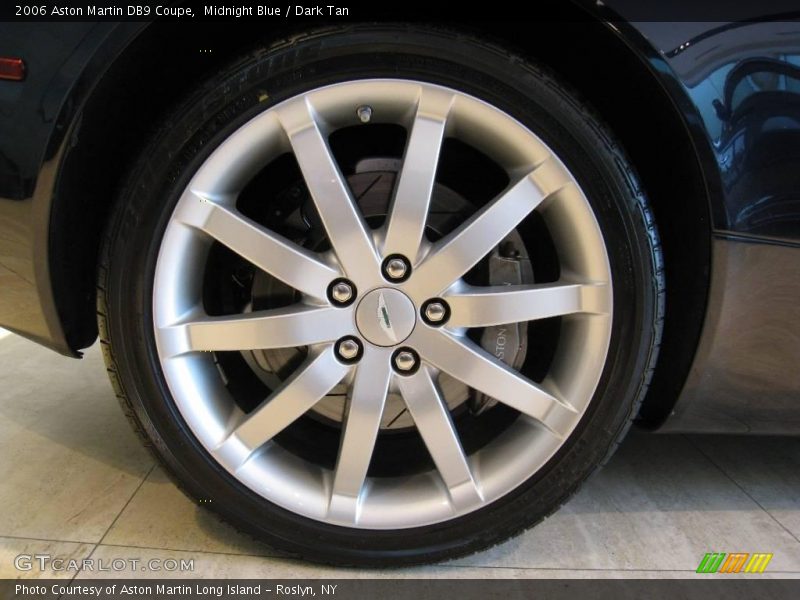 Midnight Blue / Dark Tan 2006 Aston Martin DB9 Coupe
