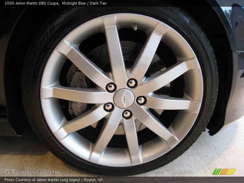 Midnight Blue / Dark Tan 2006 Aston Martin DB9 Coupe