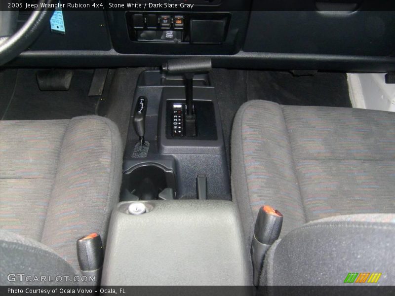 Stone White / Dark Slate Gray 2005 Jeep Wrangler Rubicon 4x4