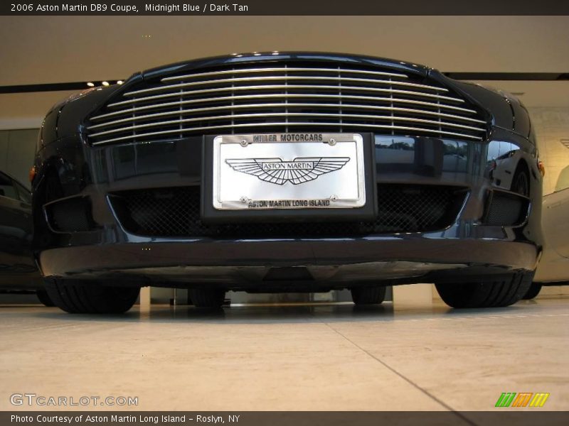 Midnight Blue / Dark Tan 2006 Aston Martin DB9 Coupe