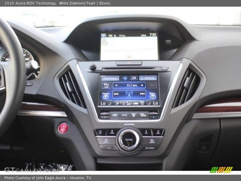White Diamond Pearl / Ebony 2016 Acura MDX Technology