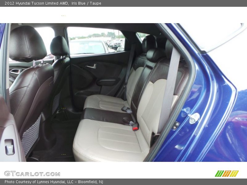 Iris Blue / Taupe 2012 Hyundai Tucson Limited AWD
