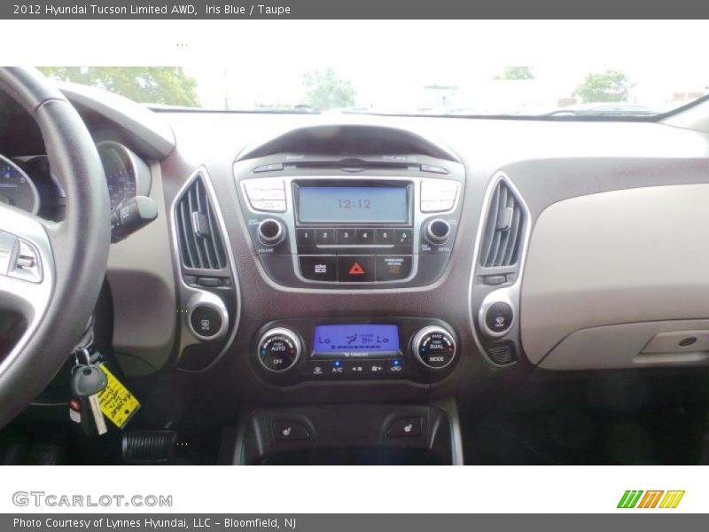 Iris Blue / Taupe 2012 Hyundai Tucson Limited AWD