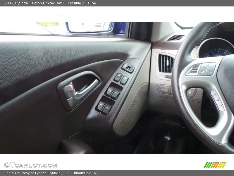 Iris Blue / Taupe 2012 Hyundai Tucson Limited AWD