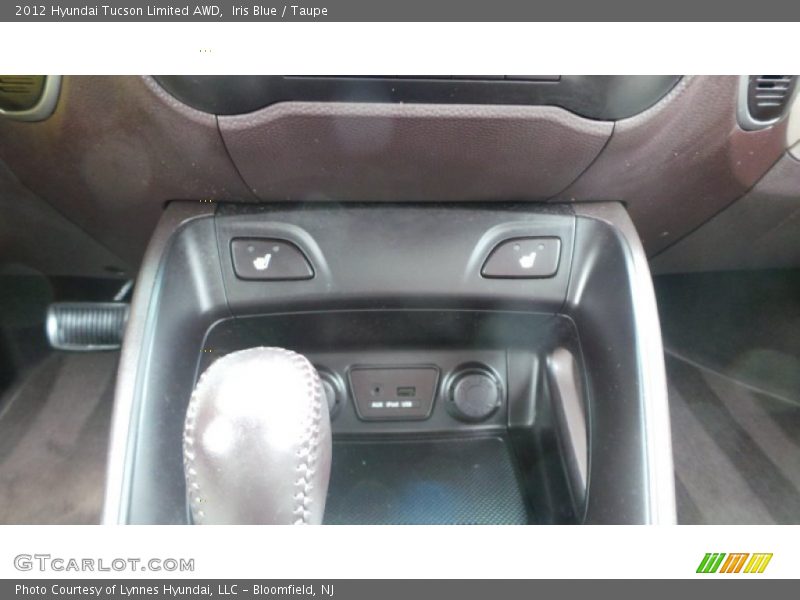 Iris Blue / Taupe 2012 Hyundai Tucson Limited AWD