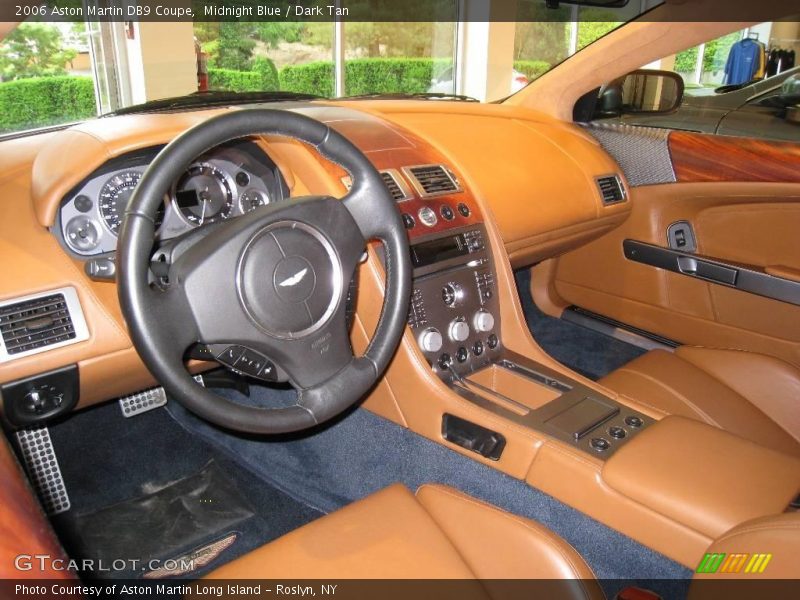 Midnight Blue / Dark Tan 2006 Aston Martin DB9 Coupe