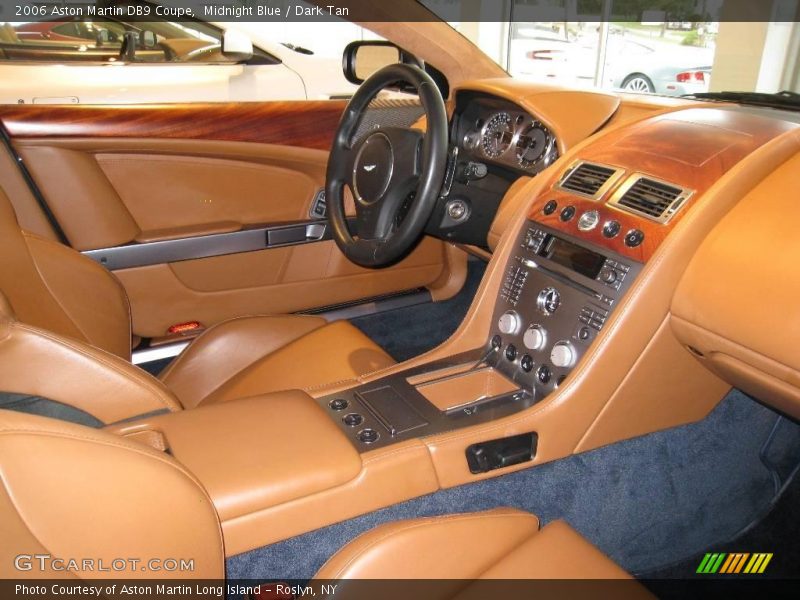 Midnight Blue / Dark Tan 2006 Aston Martin DB9 Coupe