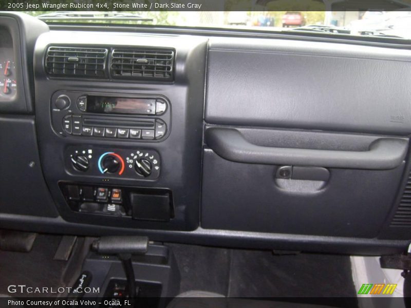 Stone White / Dark Slate Gray 2005 Jeep Wrangler Rubicon 4x4