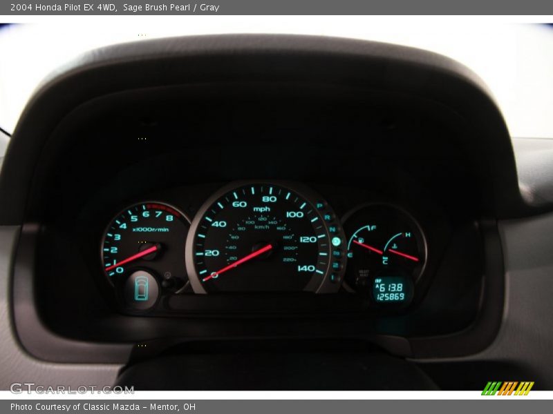  2004 Pilot EX 4WD EX 4WD Gauges