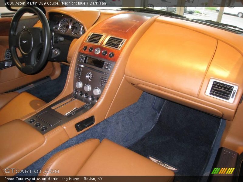 Midnight Blue / Dark Tan 2006 Aston Martin DB9 Coupe