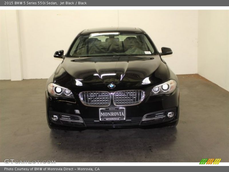 Jet Black / Black 2015 BMW 5 Series 550i Sedan
