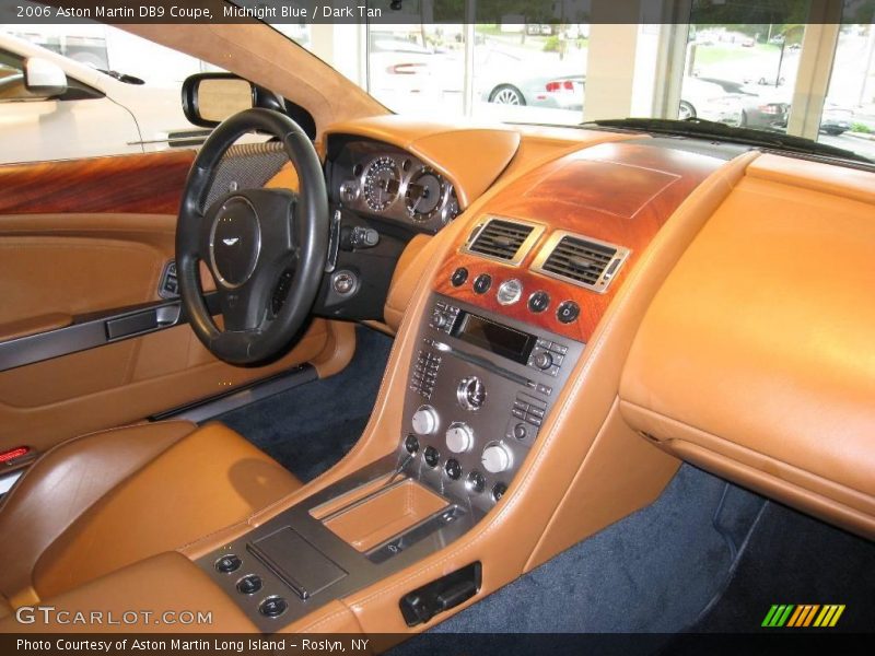Midnight Blue / Dark Tan 2006 Aston Martin DB9 Coupe