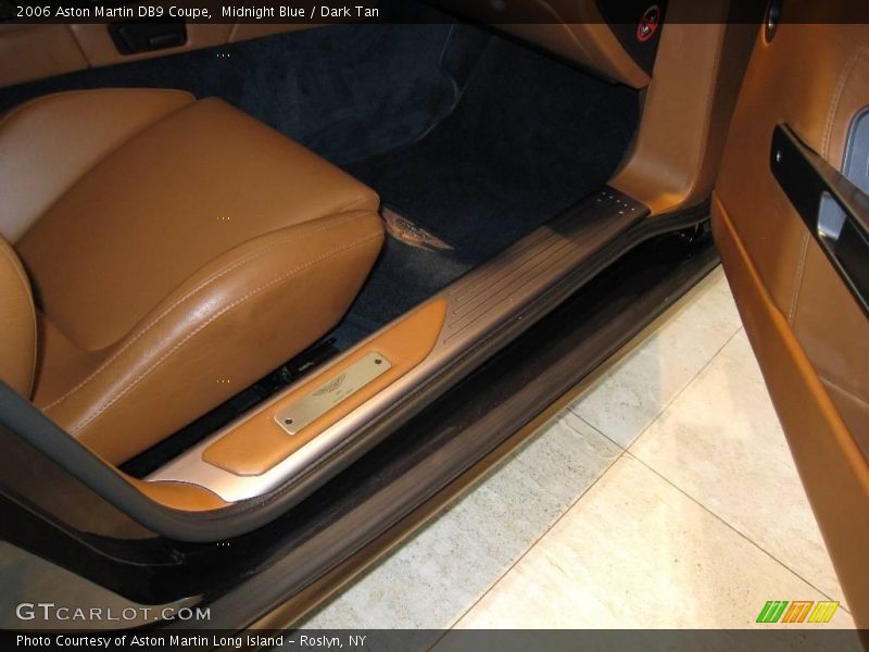 Midnight Blue / Dark Tan 2006 Aston Martin DB9 Coupe