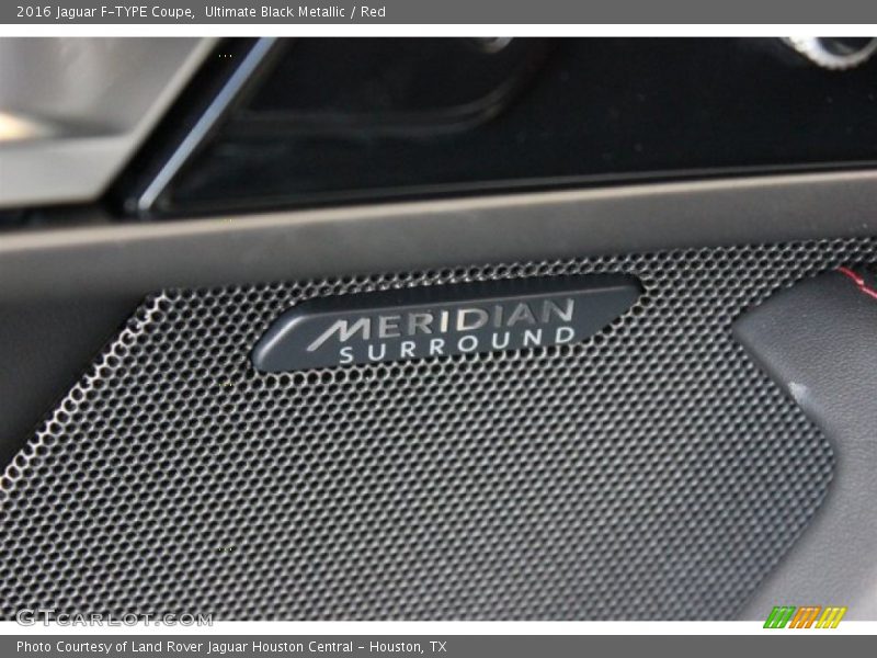 Ultimate Black Metallic / Red 2016 Jaguar F-TYPE Coupe