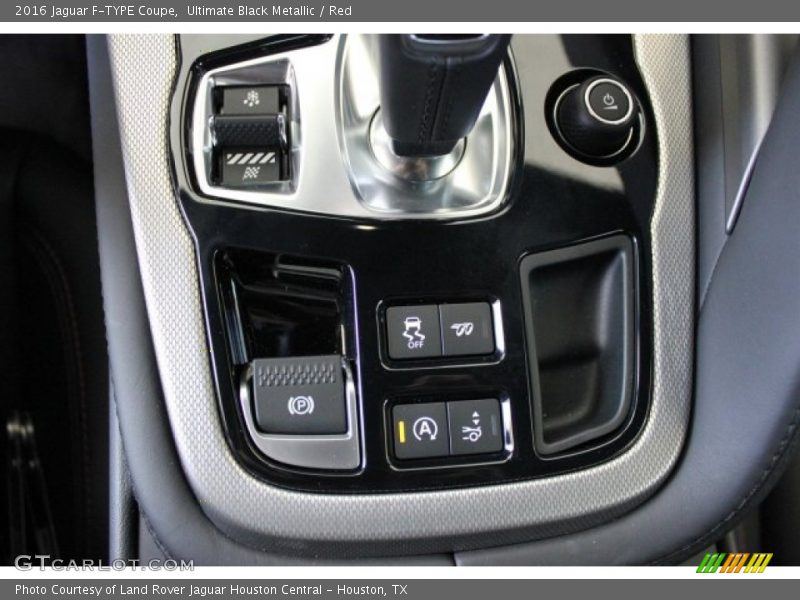 Ultimate Black Metallic / Red 2016 Jaguar F-TYPE Coupe