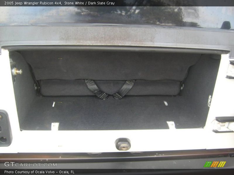 Stone White / Dark Slate Gray 2005 Jeep Wrangler Rubicon 4x4