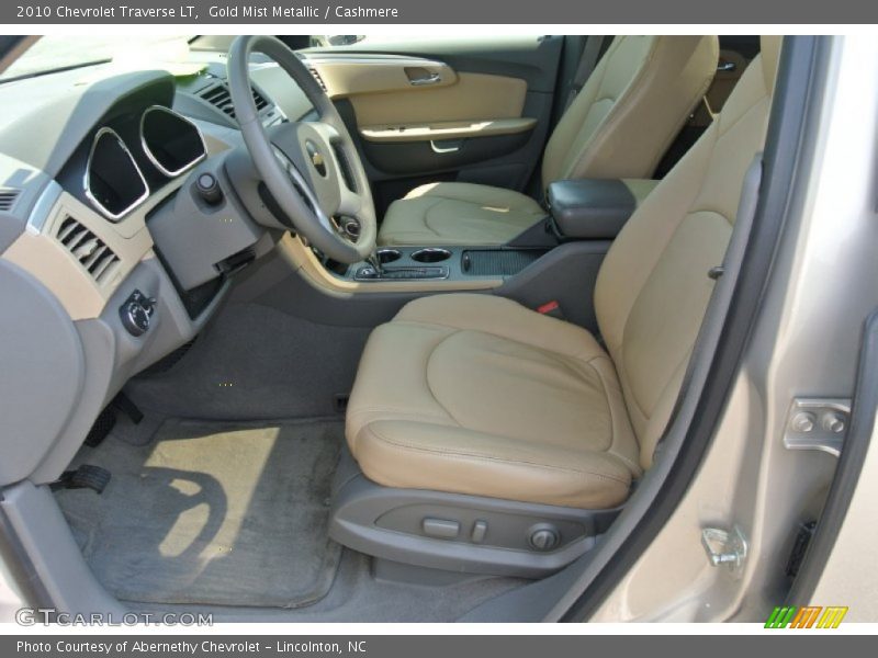 Gold Mist Metallic / Cashmere 2010 Chevrolet Traverse LT