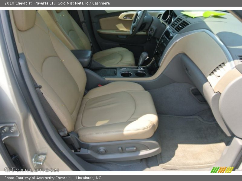Gold Mist Metallic / Cashmere 2010 Chevrolet Traverse LT